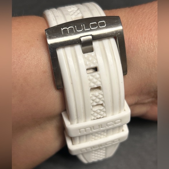 Unisex MW3-12239-015 Ilusion Roll, Analog Display Swiss Quartz White Mulco Watch - Picture 3 of 12